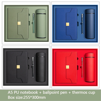 SHANQI - Juego de Regalo Promocional Empresarial con Logotipo Personalizado, Regalo Corporativo para Hombres y Mujeres, Cuaderno de Tela, Bolígrafo, USB, Taza con Impresión
