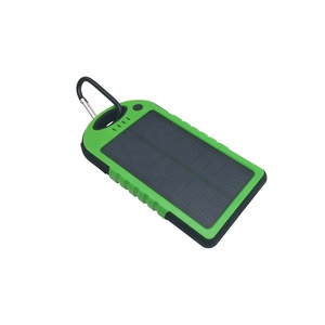 Nueva versión de polímero Li-polímero solar banco de energía inalámbrico de cargador solar - Product Image 1