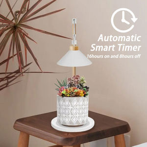 Lampe de culture LED à spectre complet J&C Neat Smart, protection des yeux, minuterie automatique, compacte, pour la culture d'herbes et de légumes en intérieur, vente en gros - Product Image 3