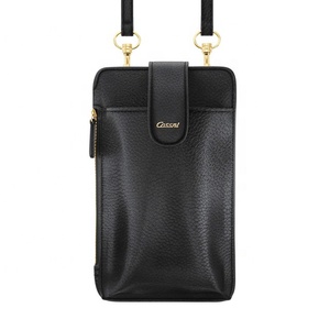 Sac à main en cuir véritable pour téléphone portable pour dames Étui de voyage de luxe avec logo personnalisable - Product Image 3
