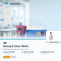 Machine de soudage à ultrasons JHN 5000W pour batteries NCA, véhicules électriques, systèmes de stockage d'énergie, outils électriques CE