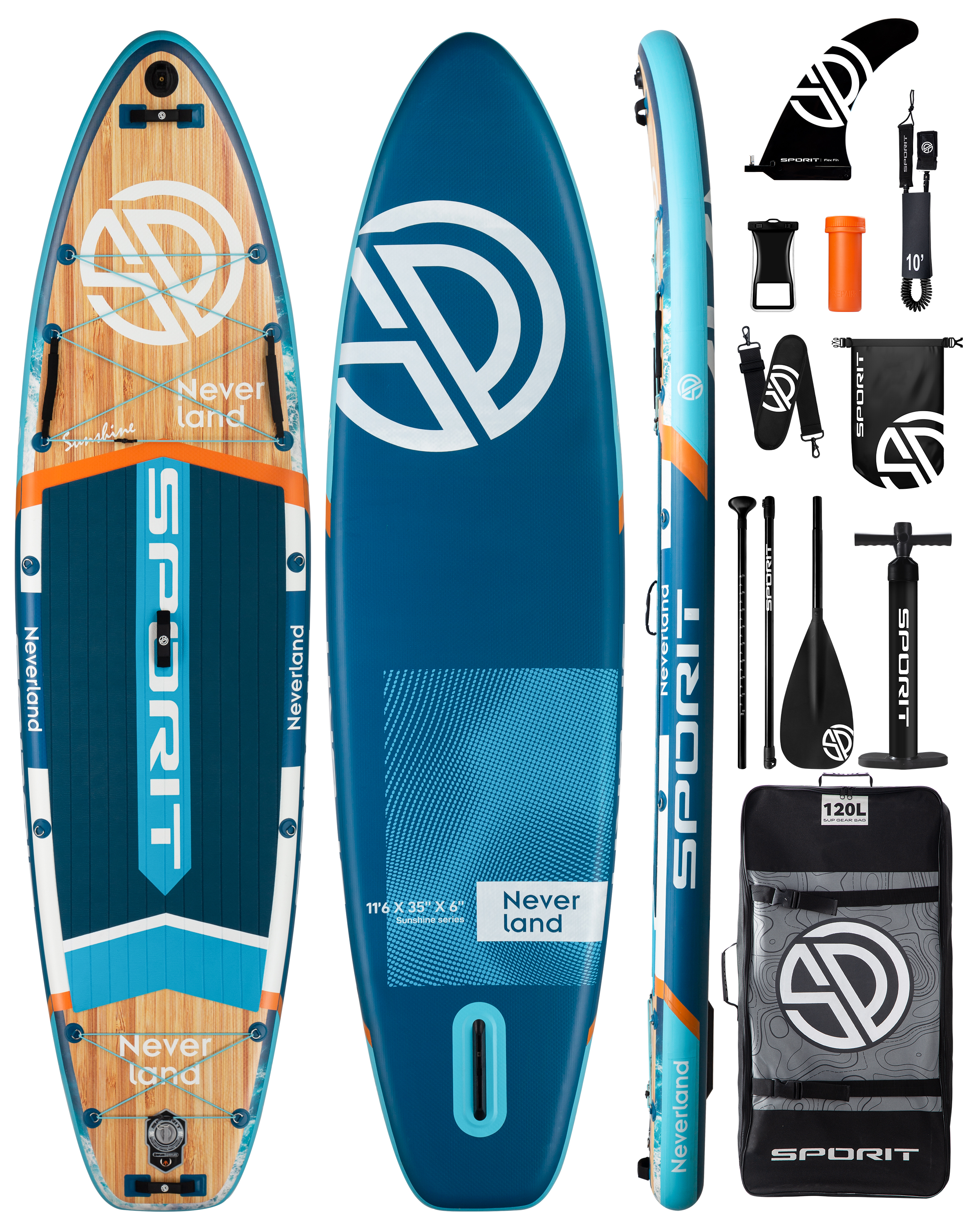 BLUE 11'6"*35"*6"