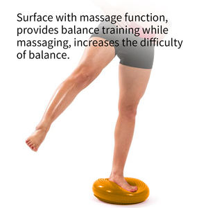 Disco de <span class=keywords><strong>Equilibrio</strong></span> Inflable de PVC Barato Personalizado de Fábrica Zhensheng para <span class=keywords><strong>Yoga</strong></span>, Pilates, Fitness, Asana, Masaje y Relajación en Silla - Product Image 3