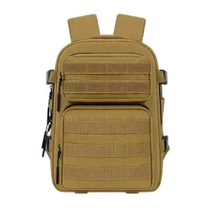 Outdoor Tactical Backpack Mini MOLLE Hiking Mountaineering Bag For Men Orange Lightweight Durable Multi Compartment - Product Image 2