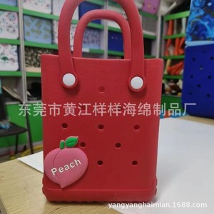 Bolso de mano impermeable de gelatina con diseño de dibujos animados para mujer, para guardar el teléfono y llevar en viajes - Product Image 2