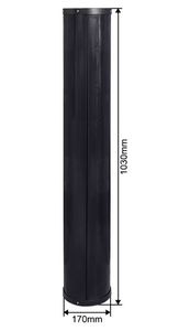 แผงโซลาร์เซลล์แบบโมโนคริสตัลไลน์ทรงกระบอกชนิด N ขนาด 12V 100W ประสิทธิภาพสูง 24% สำหรับไฟโซลาร์เซลล์และกล้องวงจรปิด - Product Image 1