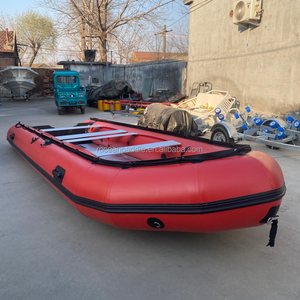 เรือยาง Zodiac ขนาดใหญ่ 6 เมตร ทำจาก PVC หนา 1.2 มม. สำหรับพายเรือ ตกปลา และใช้เป็นเรือชูชีพ - Product Image 3