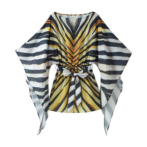 Abito Estivo Elegante Stile Europeo-Americano 2026 con Stampa Zebrata, Senza Maniche, a Tubino, Lunghezza Media, Nuovo Arrivo Donna - Product Image 5