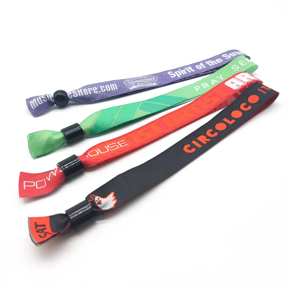 promotional gifts bracelet popular tyvek thin wristband for activity with custom printed logo polyester wristbands