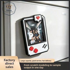 Aimant de réfrigérateur en PLA imprimé en 3D pour cadre <span class=keywords><strong>photo</strong></span>, avec un design rétro de dessin animé mignon, 3 pouces, décoration pour la Saint-Valentin - Product Image 2