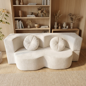 Canapé-lit gain de place avec canapé-lit pliable en mousse, idéal pour les petits espaces, canapé combiné convertible - Product Image 2