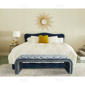 Banco <span class=keywords><strong>de</strong></span> <span class=keywords><strong>Pie</strong></span> <span class=keywords><strong>de</strong></span> <span class=keywords><strong>Cama</strong></span> Estilo Vintage Francés Yicheng Beauty, Otomana Larga, Reposapiés, Silla <span class=keywords><strong>de</strong></span> Espera, Sofá a Precio Económico - Product Image 3