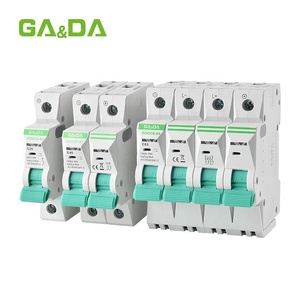 Pemutus Sirkuit Miniatur Bersertifikat CE 500V <span class=keywords><strong>2</strong></span> Kutub 32A Solar PV MCB Tegangan Terukur 500V Kapasitas Pemutusan 6KA Model - Product Image 5