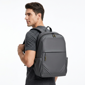 Sac à dos pour ordinateur portable imperméable grande capacité, sac de voyage d'affaires, sac d'école antivol, sac à dos souple unisexe géométrique - Product Image 6