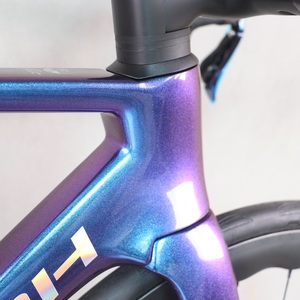 Chameleon <b>Paint</b> 24 Speed Aero Disc Road Bike TT-X71 with Wave Carbon Wheelset Wheeltop Groupset Di2 Groupset 28C Tire - Product Image 2