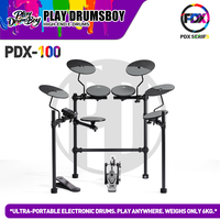Professional Electronic Drum Kit with Mesh Pads Digital Percussion Set for Stage Performance Studio Practice