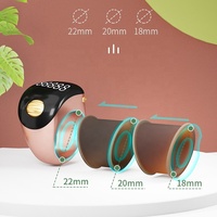 Bague Zikr, cadeau islamique, compteur électronique de Zikr, bague intelligente, contrôle par application, Tasbih intelligent, réveil avec alarme Azan