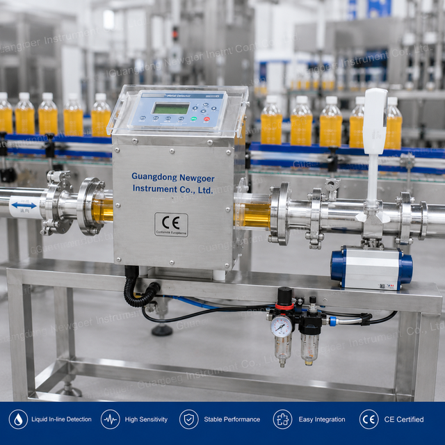 Pipeline Metal Detector for Liquid Detector De Metales Tubular