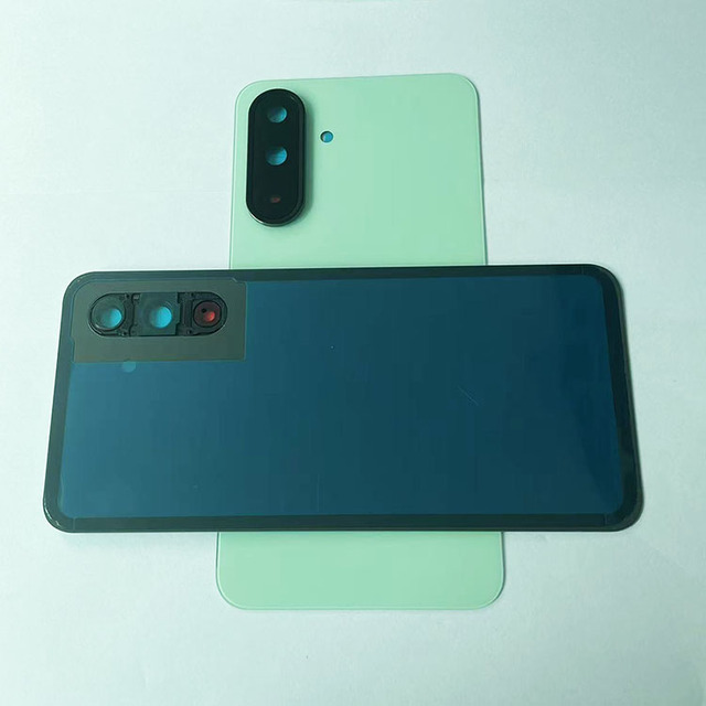 Mobile Phone Parts for  Samsung A36 Back Cover with Camera Lens Black/White/Green/Purple Back Glass