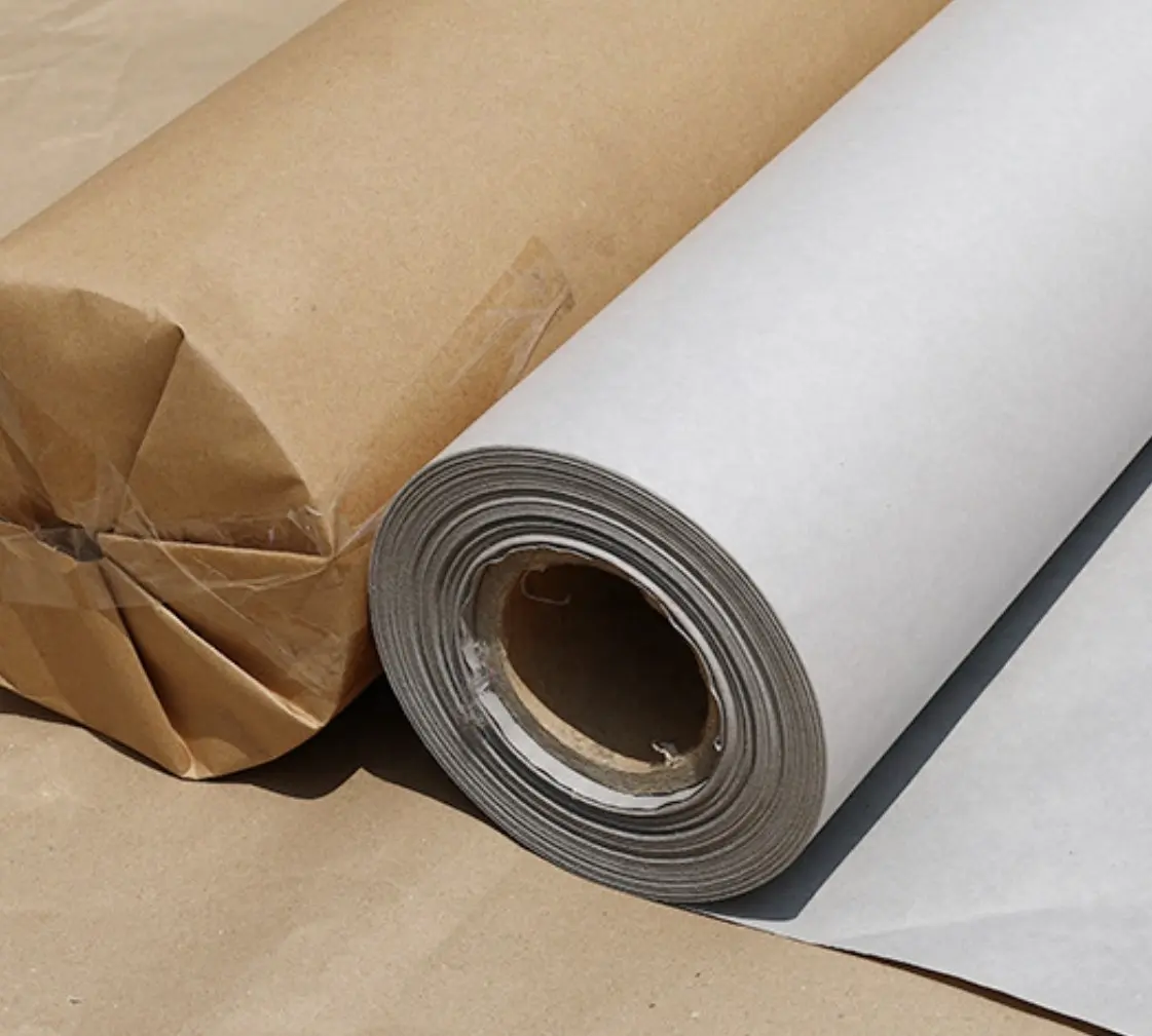 wholesale customized newsprint packing paper roll 45 grams food grade blank newsprint paper