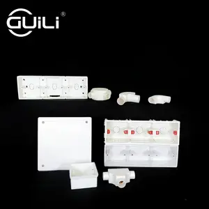 Metal Enclosure White Ip66 Plastic Pvc Utility Box Outdoor Rj45 Junction Electrical Box