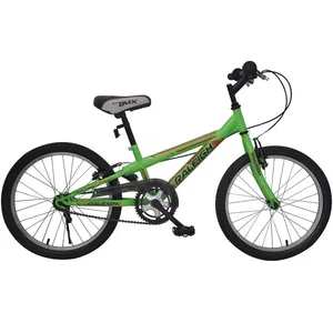 中国制造商最佳绿色bmx特技自行车进口自由式20英寸轮胎迷你循环bmx特技bmx自行车