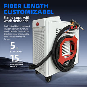 Soudeuse laser à fibre refroidie par air industrielle - Outil de fabrication métallique de haute précision - Product Image 4