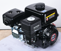 Moteur marin à essence 4 temps refroidi par air de 4,1 kW 196 cm³ à démarrage électrique pour utilisation en bateau