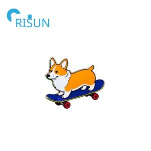 Fabrication personnalisée mignon belle Animal chien <span class=keywords><strong>Corgi</strong></span> émail broche <span class=keywords><strong>Corgi</strong></span> chien émail broche Badge <span class=keywords><strong>Corgi</strong></span> amour bout à bout bijoux épinglette - Product Image 5