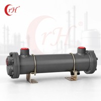 Refroidisseur d'huile hydraulique à eau pour machine-outil, tube en cuivre, résistant à la corrosion, haute performance, haute qualité