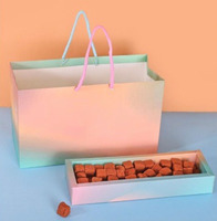 Boîtes d'emballage personnalisées en gros pour gâteaux de boulangerie, mini-beignets, desserts et biscuits