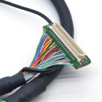 Câble LVDS personnalisé Df14 20s 1.25c vers Dupont 20P 20 broches pour écran LED d'ordinateur portable