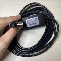 Cable de Descarga Original Mitsubishi USB-SC09-FX para Programación de PLC (FX3U/1N/2N) - Automatización y Uso Industrial