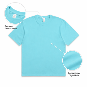 Men's Basic Style Pure Cotton Regular Short Sleeve O-Neck Breathable T-Shirts High Quality Casual Solid Color Streetwear <b>Tees</b> - Product Image 6