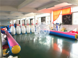 Jeu de Sport gonflable 10 broches, chemin de jeu de tir, pour enfants, à vendre - Product Image 3