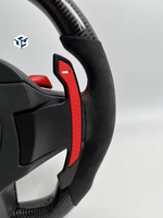 Volant de direction en cuir lisse pour l'intérieur automobile, M Performance pour BMW E90 E92 E93