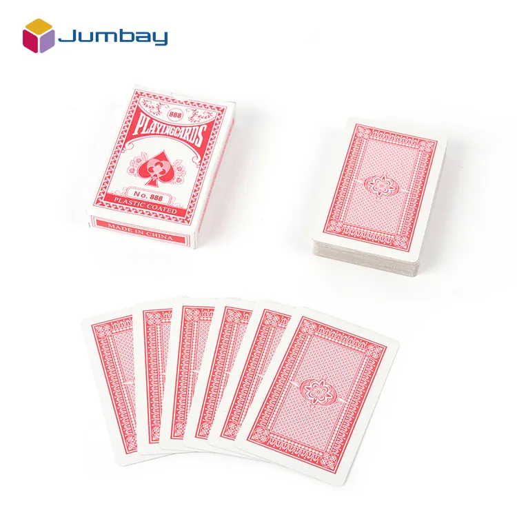 Hoge Precisie Goocheltrucs Pokerkaarten Goedkope China Fabriek Casino Papier Speelkaart Fabrikant
