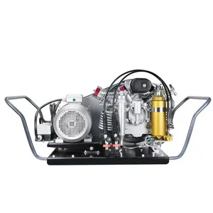 Compresseur respiratoire haute pression 300 bar 4500psi GDR-320E compresseur d'air de plongée sous-marine portable