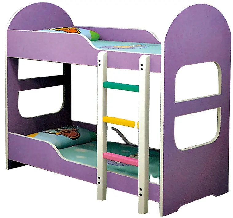 Diseño lindo muebles de jardín de infantes escuela estudiante muebles niños cama litera
