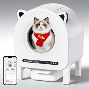 Caja de arena para gatos Kedi Tuvaleti extra grande, automática, fácil de limpiar, ecológica, suministros de limpieza para mascotas, directo de fábrica. - Product Image 1