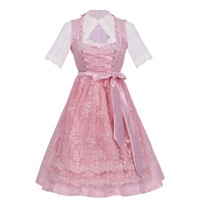 Costume de Carnaval d'Halloween, Tenue d'Oktoberfest Allemande, Ensemble de Pantalon à Bretelles, Vêtement Bavarois Unisexe en Polyester Coupe Ample