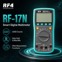 RF4 Alat Ukur Tegangan Digital Cerdas Multimeter Multifungsi Papan Sirkuit Alat Pengukuran Elektronik