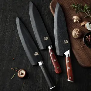 Di alta qualità High-end della cucina del cuoco unico della lama di legno guaina