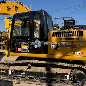 Excavatrice d'occasion Cat315D 15 tonnes avec moteur, boîte de vitesses, pompe hydraulique et engrenage d'origine - Faible nombre d'heures - Certifiée EPA/CE - Garantie 1 an - Product Image 4