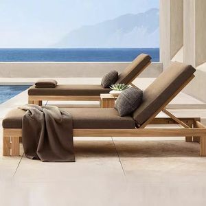 PLUS DE DESIGN Haute Qualité Confortable Hôtel Jardin Patio Resort Piscine Extérieure Plage Chaise Longue Lit - Product Image 3