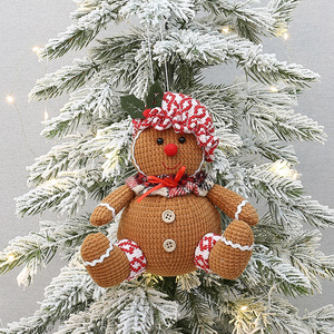 Gingerbread Figure Ornament <b>Mini</b> Eco Friendly <b>Christmas</b> <b>Tree</b> Decoration - Product Image 2