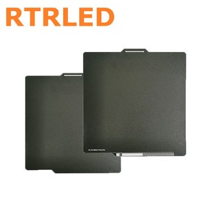 Placa de Construcción de Doble Cara con Recubrimiento de Polvo <span class=keywords><strong>PEI</strong></span> Texturizado para Impresora 3D Bambu Lab H2D/H2S, Lámina de Acero Flexible Dorada y Negra - Product Image 5