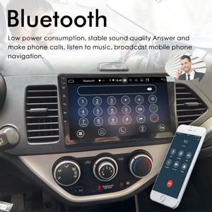 Radio Android 12 de 128 GB ROM 2Din para KIA PICANTO Morning, Navegación CarPlay, GPS, Pantalla Táctil, Estéreo, Reproductor Multimedia de Video para Auto - Product Image 2