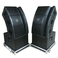 Système de sonorisation Line Array multifonctionnel pour scène/conférence JBN Professional, amplificateur principal VRX932LA-1, caisson de basses VRX918S