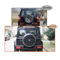 Housse de roue de secours de style G63 pour Jimny 5 portes, accessoires extérieurs pour Suzuki Jimny Sierra JB74/64 2018-2023